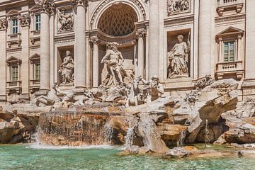 Trevi Fountain, Rome, Italy van Gunter Kirsch
