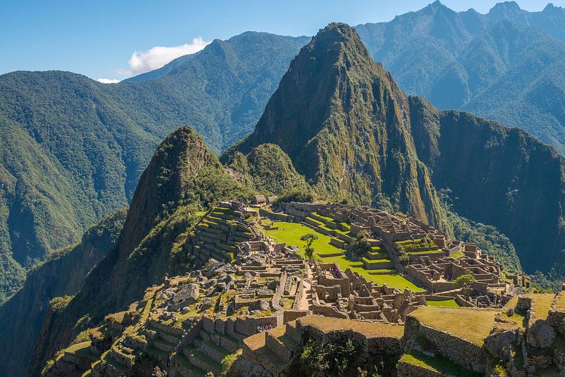 Machu Picchu, Peru van Peter Apers