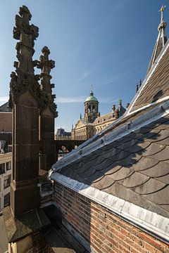 Palace on Dam Square in Amsterdam by Peter Bartelings