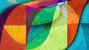 Abstrait moderne et coloré