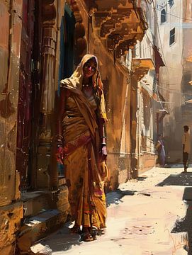 Lambani woman by PixelPrestige