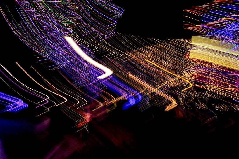 Colored artistic repeated shapes by Marcel Kieffer