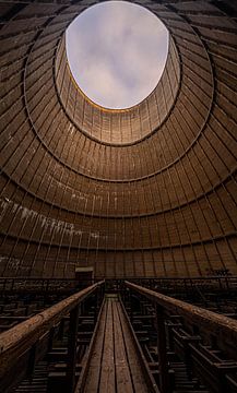 Abandoned cooling tower by Siebe Taeleman