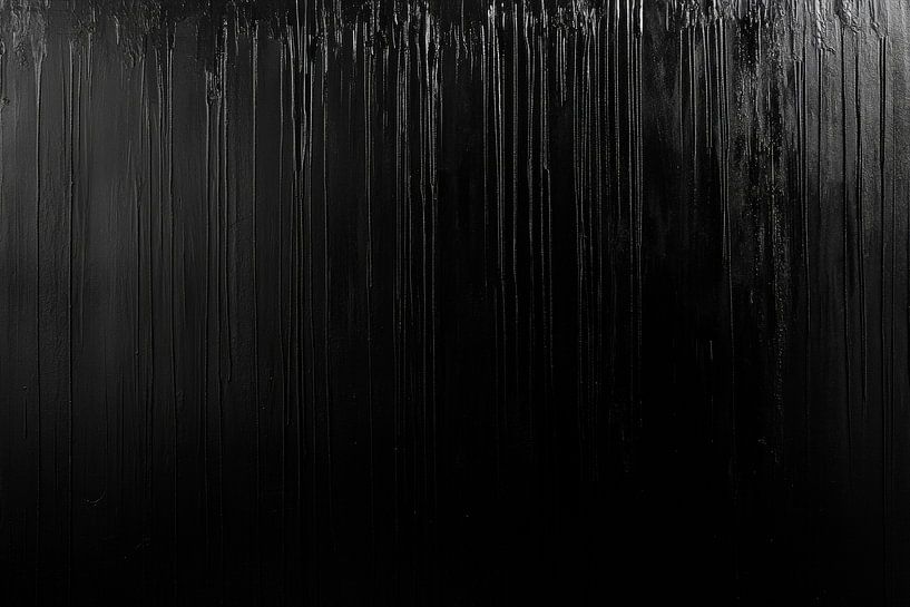 Donkere muur met fijne strepen van Poster Art Shop