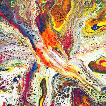 Fluid Abstract 15 van Maria Meester