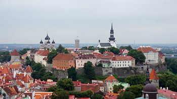 Toompea im Zentrum von Talinn