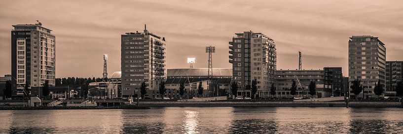 Feyenoord stadion 33 (Sepia) par John Ouwens