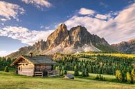 Alps alpine huts in the Dolomites in Tyrol. by Voss Fine Art Fotografie thumbnail