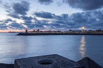 Zicht op Scheveningen 