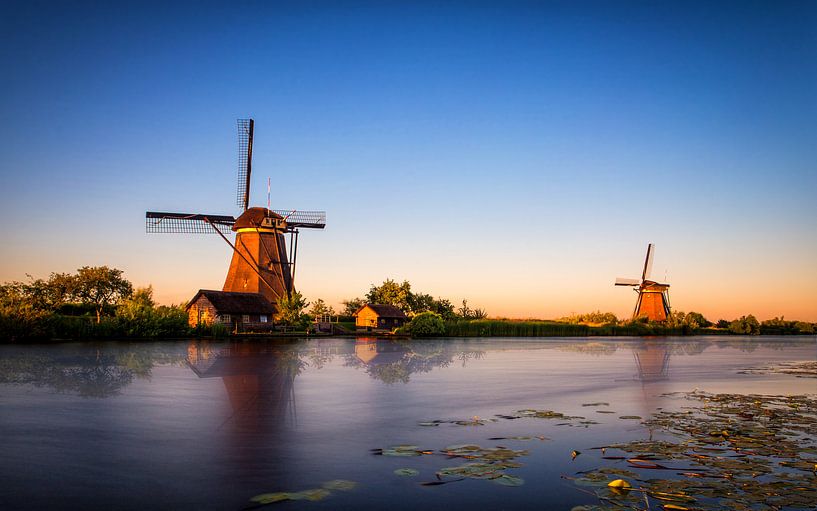 Kinderdijk Gouden Uur 2 par Joram Janssen