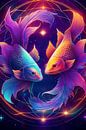 zodiac sign Pisces, sign of the zodiac by Jörg B. Schubert thumbnail