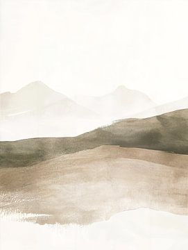 Landschap abstract van Modern Collection