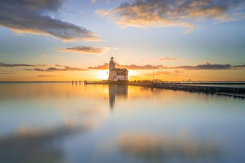 Marken - Paard van Marken - Zonsopkomst