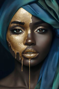 Golden Lips Don't Lie by PixelMint.