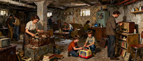 Schätze im Keller – Nostalgie und Entdeckergeist