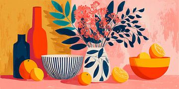 Zitrusfrüchte & Blumen Nr. 4 von Studio BB