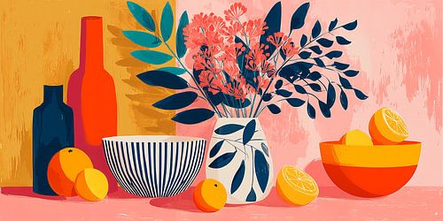 Citrus & Flowers no. 4