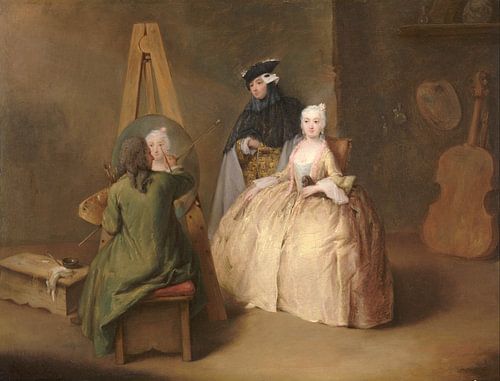 The Painter in His Studio, Pietro Longhi