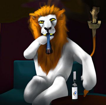 König der Bar von Lions-Art