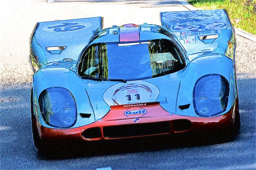 Porsche 917 Replica Eggberg Classic 2025 Start 11 by Ingo Laue