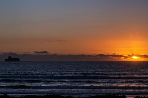 Bloubergstrand at Sunset