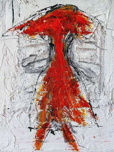 The red chinese man von Gabi Hampe