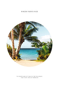 Tropischer Strand Rincon