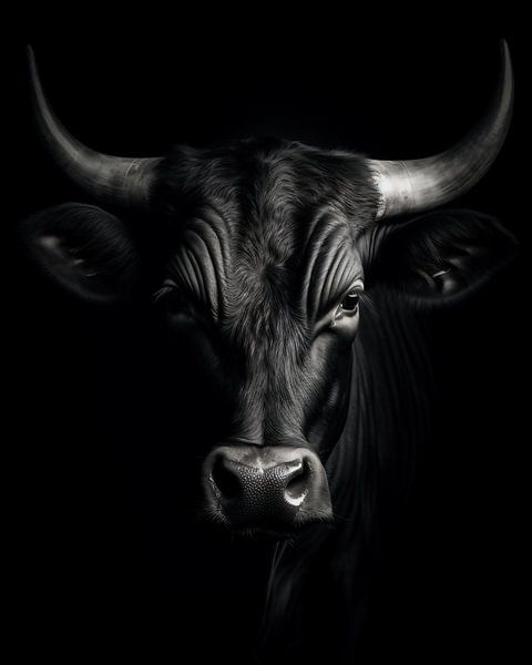 Dierenportret van fernlichtsicht