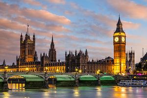 Un coucher de soleil fascinant sur Londres