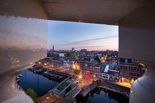 Blick von der Oude oder Pelgrimfaderskerk, Delfshaven