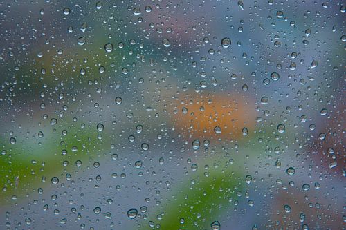 Gouttes de pluie sur ma fenêtre