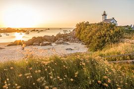 Phare de Pontusval, Plounéour-Brignogan-Plages, Bretagne von Christian Müringer