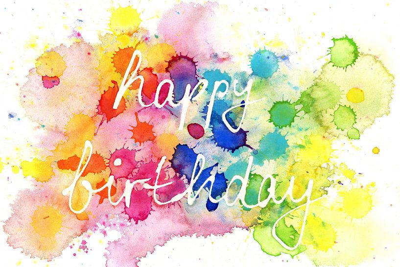 Happy Birthday by Karen Kaspar
