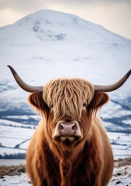 Scottish Highlander Highland Cow Cattle by Niklas Maximilian
