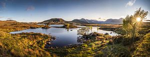 Abendlicht am Lochan na h-Achlaise, Rannoch Moor