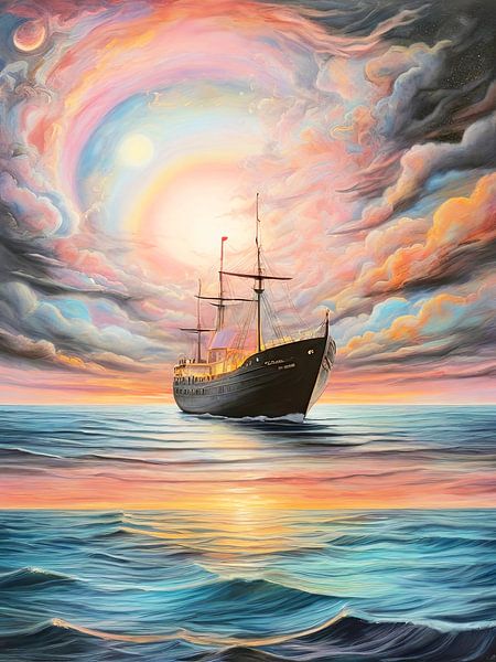 Schiff auf See von TOAN TRAN