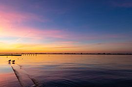 Coucher de soleil au Loswal, Kudelstaart sur Photography by Cynthia Frankvoort