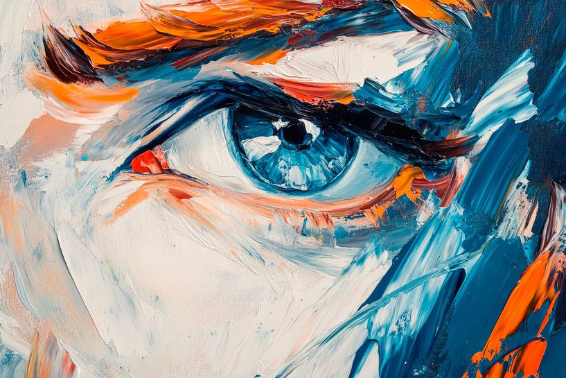 Looking into the unknown - colour symphony by Poster Art Shop