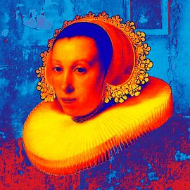 PORTRÄT EINER JUNGEN FRAU VON 1638