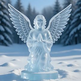 Broken majesty in the snow by Jean Pierre