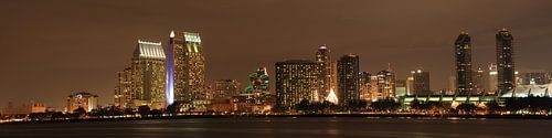 Skyline von San Diego von Leo Roest