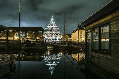 Stadstimmerwerf aan het Galgewater in Leiden