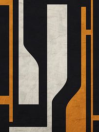 Minimalist Abstract Geometric Art by Online Arts