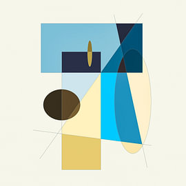 Compositions suprématistes sur Dietmar Meinhardt