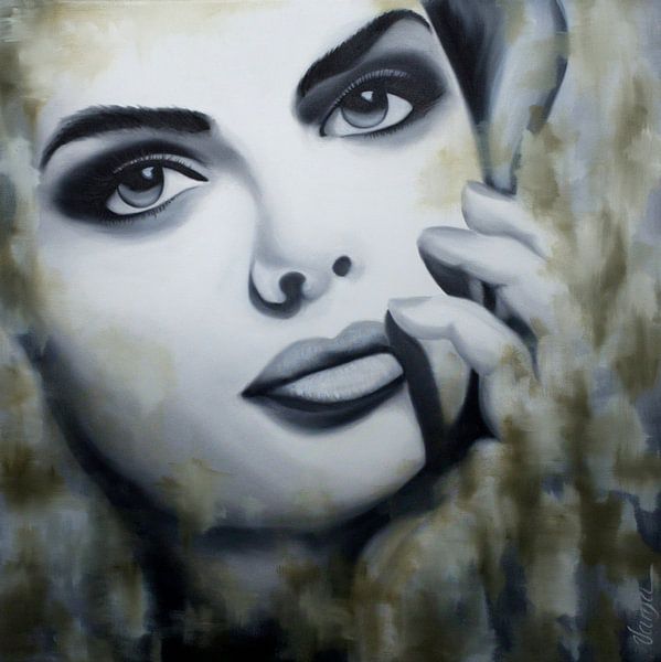 Daydreaming portret van anja verbruggen