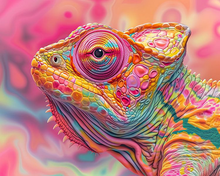 Color Mirage by Eye catching paintings