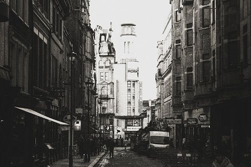 Londres en noir et blanc.