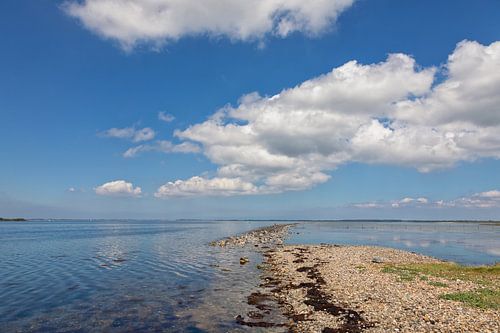 Nuages sur le lac de Grevelingen