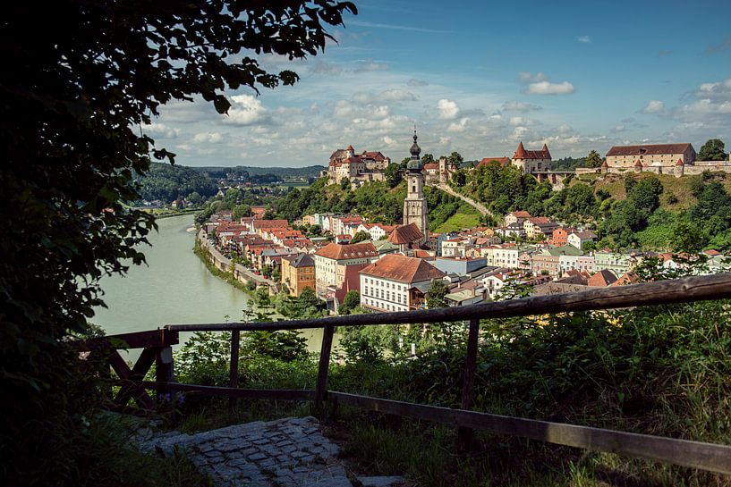 Burghausen on the Salzach by altmodern