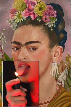 Frida in brand van Bekir CEYLAN